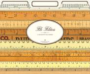 File Folders Vintage Rulers 3er Set File Folders Vintage Rulers 3er Set