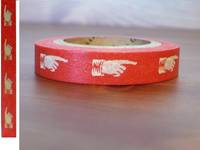 Paper Tape Vintage Office Zeigefinger 10mm Paper Tape Vintage Office Zeigefinger 10mm