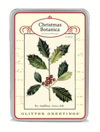 Christmas Glitter Grettings Christmas Botanica