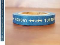 Paper Tape Vintage Office Monday 10mm Paper Tape Vintage Office Monday 10mm