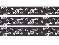 Masking Tape musical note 6mm