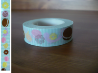 Masking Tape Vogel & Macaron 15mm Masking Tape Vogel & Macaron 15mm