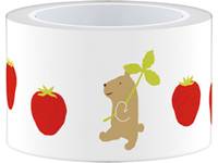 Masking Tape Strawberry 30mm