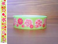 Masking Tape Blumen grün 15mm Masking Tape Blumen grün 15mm