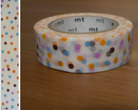 Masking Tape drop lavender 15mm Masking Tape drop lavender 15mm