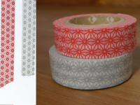 Washi Tape asanoha 2er Set 15mm Washi Tape asanoha 2er Set 15mm