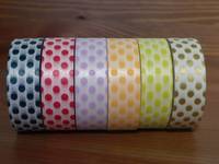 Washi Tape dots 6er Set 15mm Washi Tape dots 6er Set 15mm
