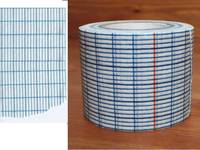 Washi Tape grid indigo 45mm Washi Tape grid indigo 45mm