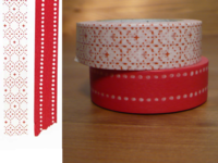 Washi Tape kasuri & honmame 2er Set 15mm Washi Tape kasuri & honmame 2er Set 15mm