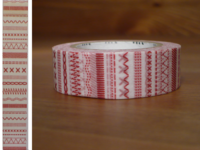 Washi tape Stitch red 15mm Washi tape Stitch red 15mm