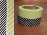 Washi Tape stripe 2er Set B 15mm Washi Tape stripe 2er Set B 15mm