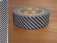 Washi Tape stripe budounezu 15mm Washi Tape stripe budounezu 15mm