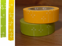 Washi Tape wataboushi 2er Set 15mm Washi Tape wataboushi 2er Set 15mm