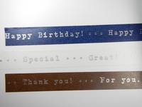 Washi Tape Message silver 3er Set 15mm Washi Tape Message silver 3er Set 15mm