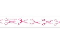 Washi Tape Scissors pink 15mm Washi Tape Scissors pink 15mm