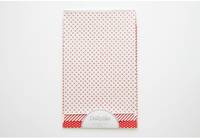 Fabric Sticker red ribbon 3er Set A4