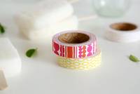 Fabric Tape Ice cream 3er Set 15mm