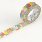 Washi Tape mosaic bright 15mm Washi Tape mosaic bright 15mm