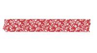 Washi Tape Fleur red 15mm