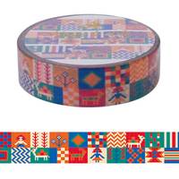 Washi Tape Gabbeh Pattern 15mm