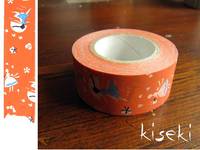Washi Tape love letter orange 22mm