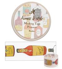 Wide Washi Tape Bottles 38mm