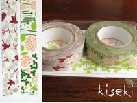 Washi Tape message bird & little garden 2er Set A 15mm