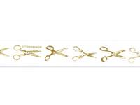 Washi Tape Scissors gold 15mm