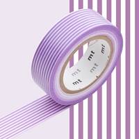 Washi Tape border purple 15mm