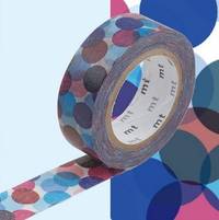 Washi Tape Spot blue 15mm Washi Tape Spot blue 15mm