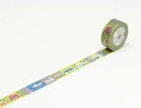 Washi Tape mt Kids work - town 15mm