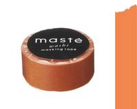 Washi Tape solid warm orange 15mm