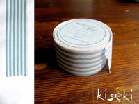 Masking Tape wasseraktivierbar Wellen blau gestreift 30mm Masking Tape wasseraktivierbar Wellen blau gestreift 30mm