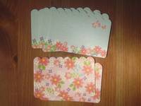 Both side name card - Namenskärtchen Blumen Both side name card - Namenskärtchen Blumen