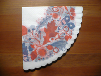 Paper napkin. Forest of squirrel Paper napkin. Forest of squirrel