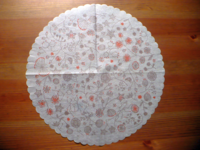 Paper napkin. Wild flower Paper napkin. Wild flower