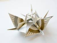 4 Japanese Cranes. ORIGAMI (intermediate) 4 Japanese Cranes. ORIGAMI (intermediate)
