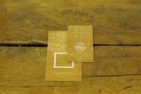 Wax paper bag S (Frame) 1pc