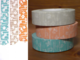 Washi Tape small flower 3er Set 15mm Washi Tape small flower 3er Set 15mm