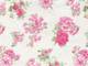 Fabric Sticker ashley rose ivory A4