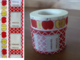 Masking Tape Apfel & Label rot 2er Set 15+30mm