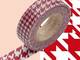 Washi Tape Chidori koshi red 15mm Washi Tape Chidori koshi red 15mm