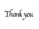 Stempel Thank you