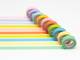 Washi Tape 10er Set uni light color 15mm