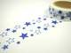 Washi Tape blue stars 15mm