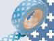 Washi Tape cross blue 15mm Washi Tape cross blue 15mm