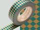 Washi Tape diamond green 15mm