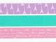 Washi Tape Eiffel tower purple 3er Set 15mm