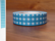 Washi Tape  gingham turquoise 15mm