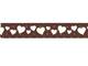 Washi Tape Heart brown 15mm